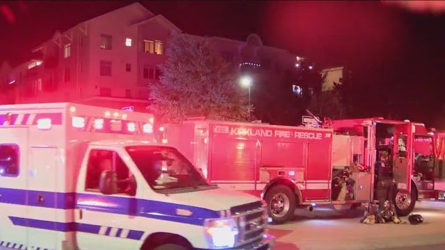 Two people hurt in Woodinville apartment fire