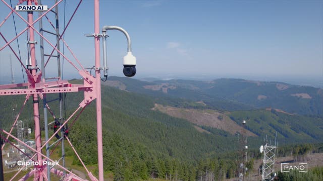 Cameras use AI to quickly respond to Washington wildfires
