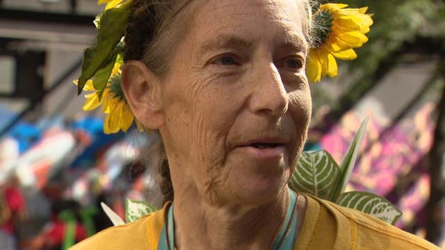 ‘I’m not mad’: Seattle Transit Fairy back to work after attack