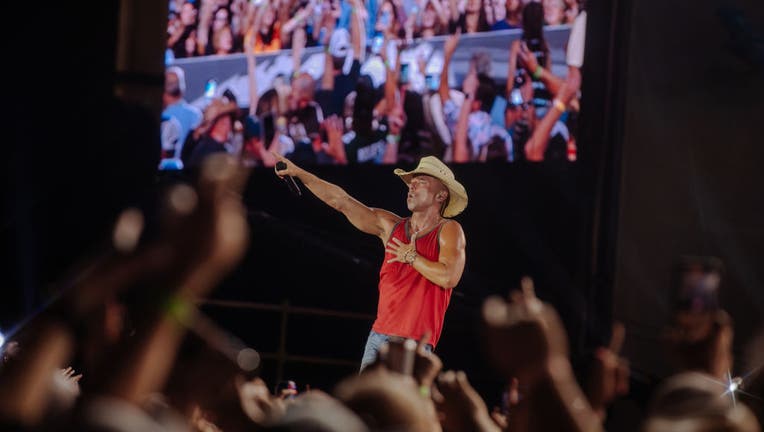 Kenny Chesney's Here & Now 2022 Tour, Nissan Stadium NASHVILLE, TENNESSEE - MAY 28: Kenny Chesney performs at Nissan Stadium on May 28, 2022 in Nashville, Tennessee. (Photo by Catherine Powell/Getty Images for Kenny Chesney)