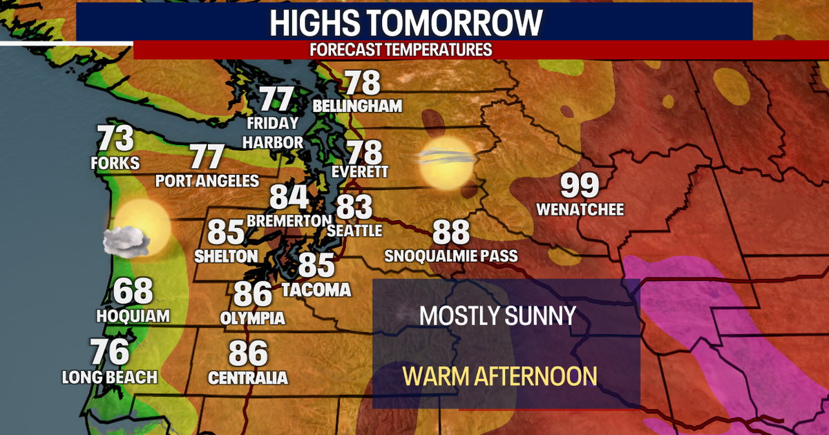 Seattle Weather: A Cooler End to Labor Day Weekend | FOX 13 Seattle