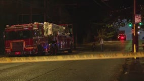 Motorcyclist, passenger dead after crashing into Seattle fire truck