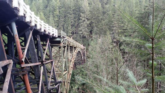 103-year-old Pierce County bridge permanently closed