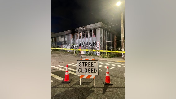 Abandoned Seattle building on brink of collapse