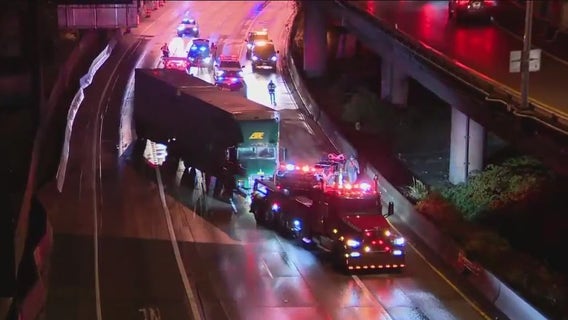 Southbound I-5 in downtown Seattle reopens after crash