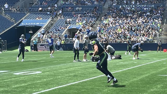 Seattle Seahawks take practice to Lumen Field as Geno Smith nears return