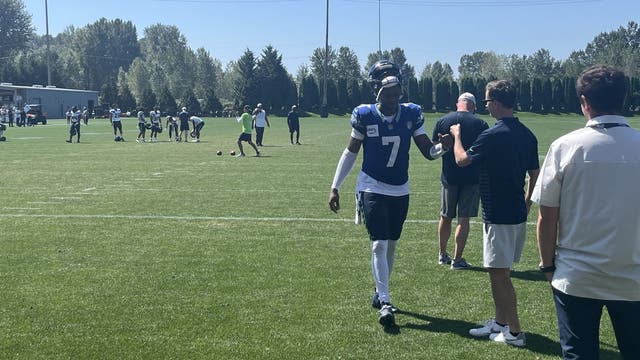 Geno Smith returns to practice for Seattle Seahawks