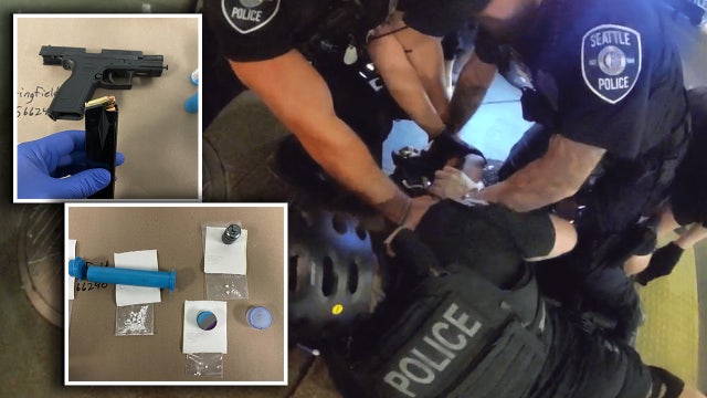 Bike patrol chases down, arrests armed suspect in downtown Seattle