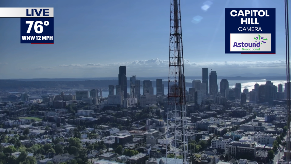 View of Seattle from Capitol Hill