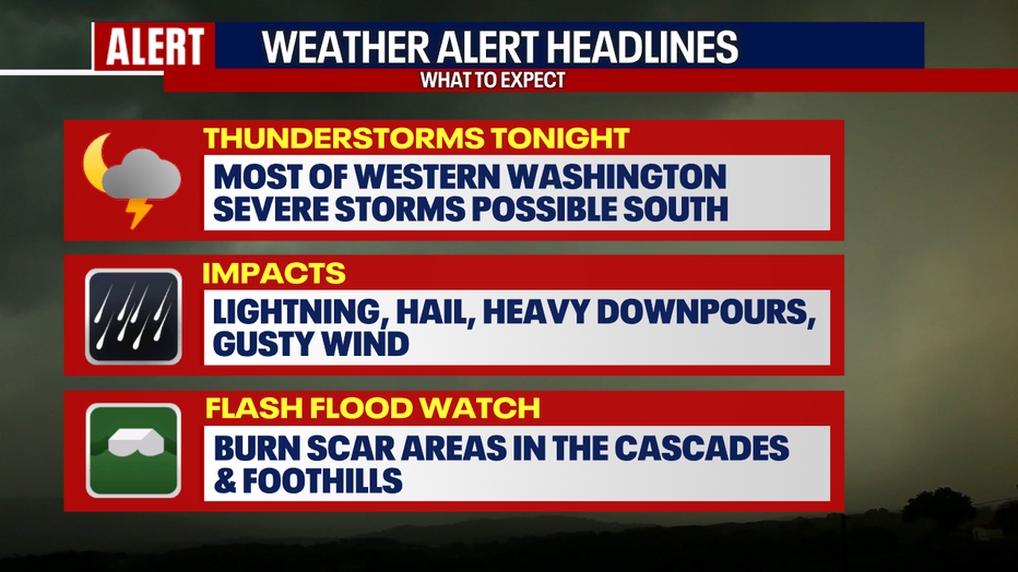 Weather Alert headlines for the Western Washington.