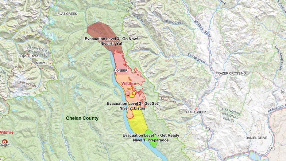 evacuation map