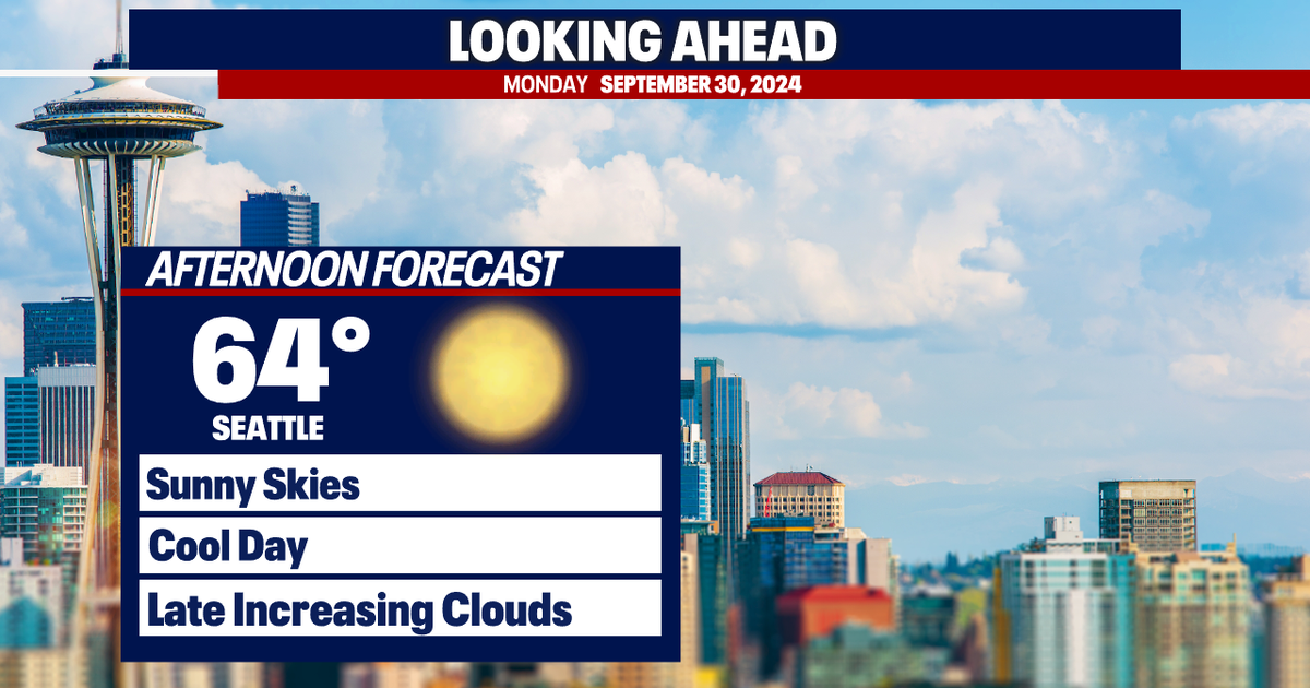 Sunny skies and mild temperatures Monday | FOX 13 Seattle