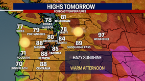 Seattle weather: Smoky haze through the weekend