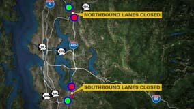 I-405 closures in Bothell, Renton scheduled for this weekend