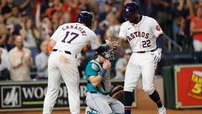 Jason Heyward homer carries Astros to 4-3 win over Seattle Mariners to clinch AL West