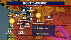 Seattle Weather: Heat Advisory continues Friday