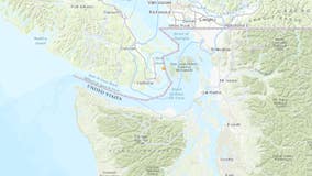 4.0 magnitude earthquake strikes near Victoria, British Columbia