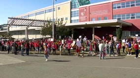 Families rally against Seattle school closures amid $104M budget crisis