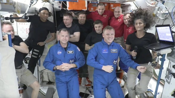 Stuck NASA astronauts welcome SpaceX capsule that'll bring them home next year