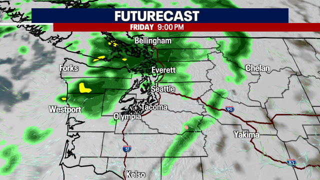 Seattle weather: A soggy sports weekend ahead