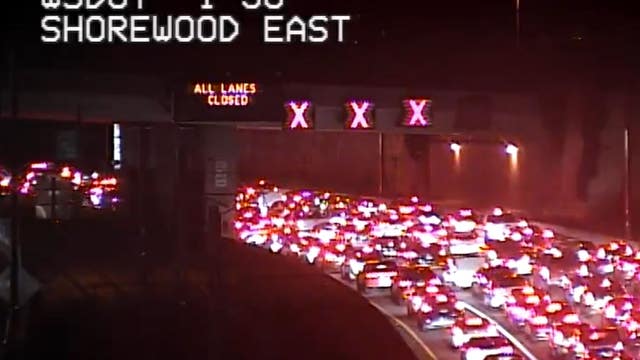 Westbound I-90 reopens on Mercer Island after fatal motorcycle crash