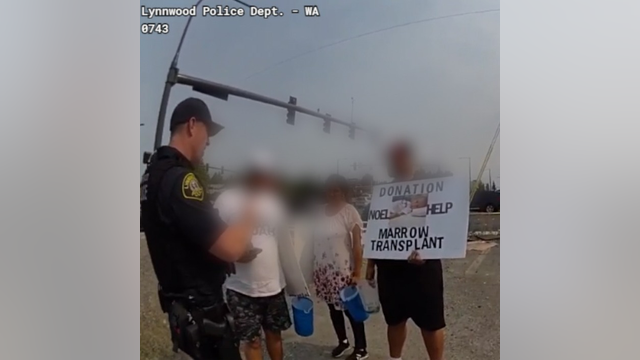 Lynnwood police warn about roadside donation scam