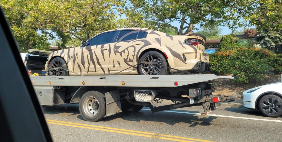 Seattle's 'Belltown Hellcat' spotted on tow truck in Kent: Reddit