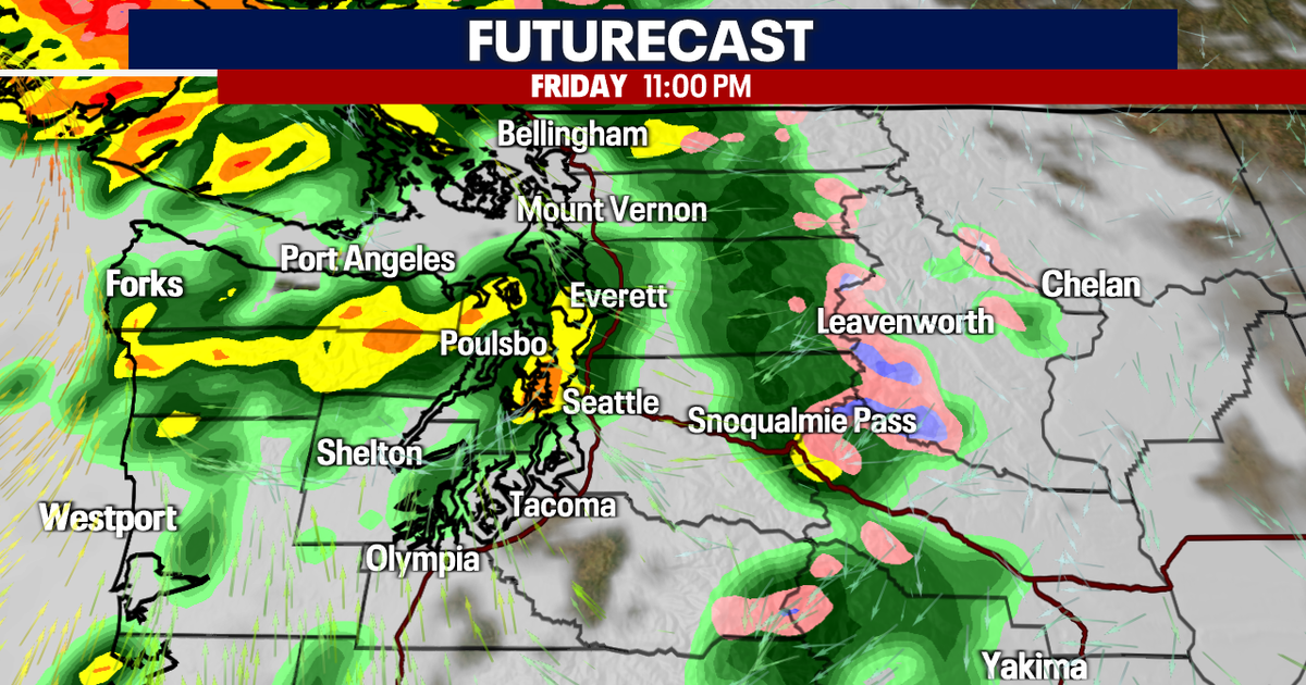 Cloudy skies with a few light showers Tuesday | FOX 13 Seattle