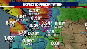 Seattle weather: Gusty wind, heavy rain approaching