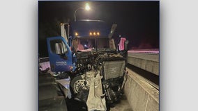 Semi carrying 30,000 pounds of frozen chicken crashes on SR 18 in WA