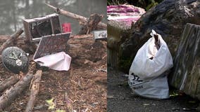 13,700 pounds and counting: Community cleans up illegal dumping on Green Mountain