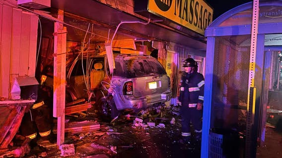 Suspected DUI driver crashes into local business in Snohomish County, WA