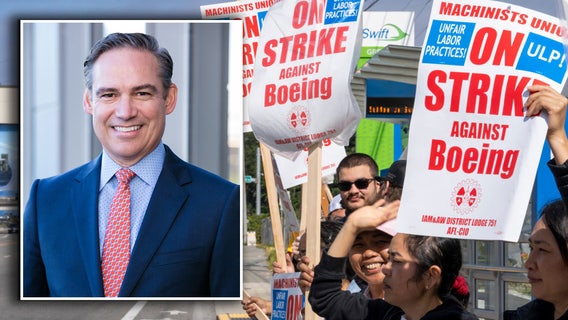 Boeing to lay off 10% of employees as strike cripples airplane production