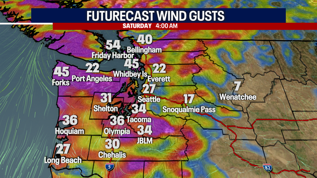 Seattle weather: Rain and gusty winds to hit Friday night