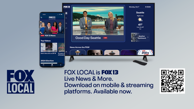 How to download the free FOX 13 Seattle FOX LOCAL app for mobile and smart TV