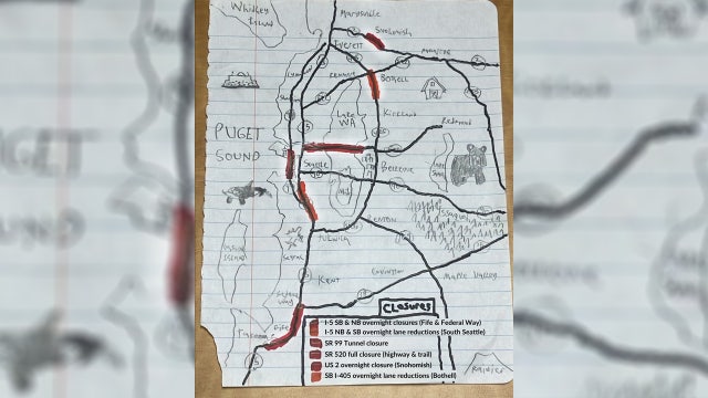 Major Seattle road closures as crews race to finish before the Big Dark