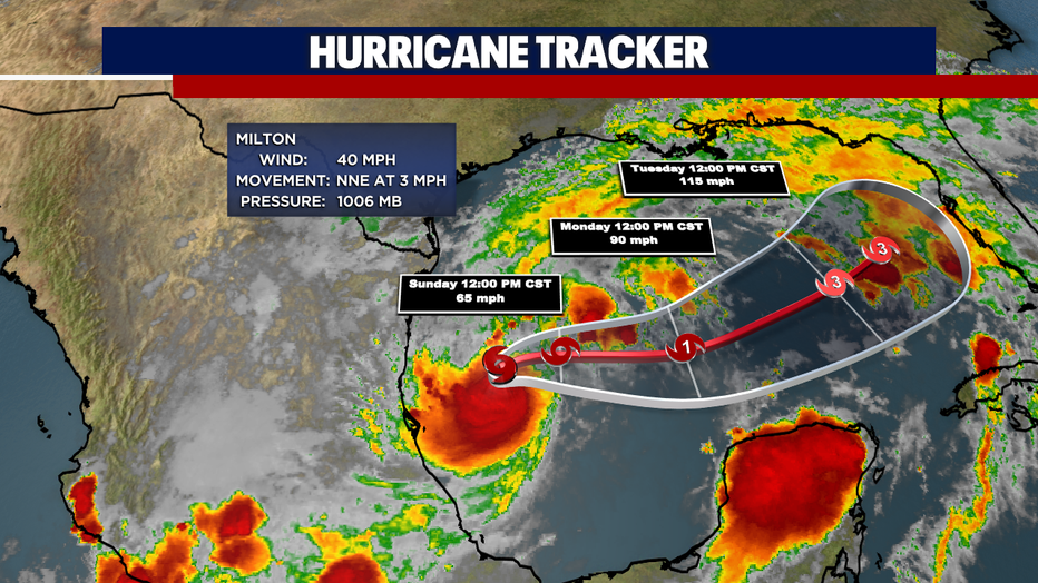 More activity in the Gulf developed this weekend.