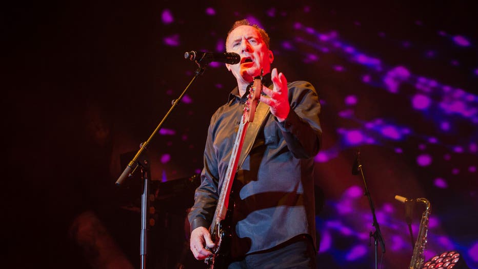 omd appear on stage in Berlin