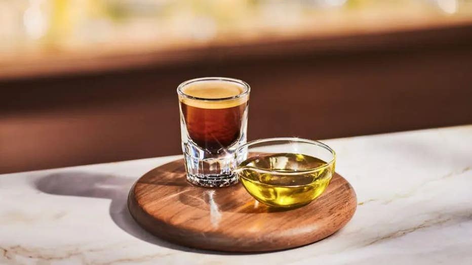 coffee espresso olive oil glass