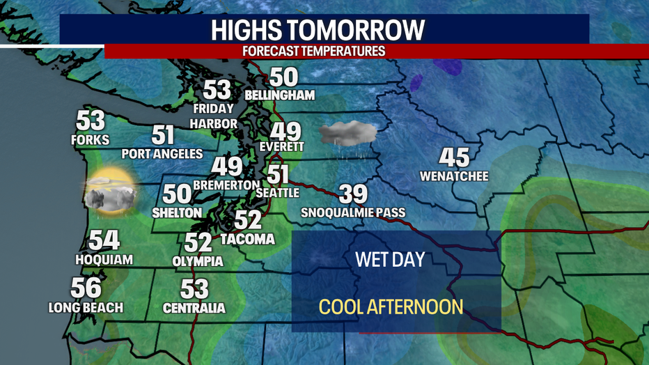 Tomorrow's Highs