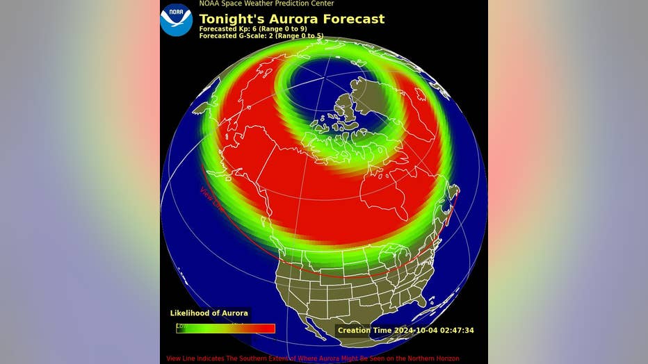 View of northern lights possible in Seattle across 3 days FOX 13 Seattle