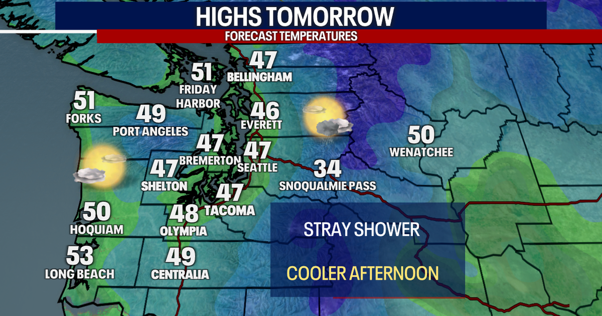 Mostly sunny and mild afternoon Thursday | FOX 13 Seattle
