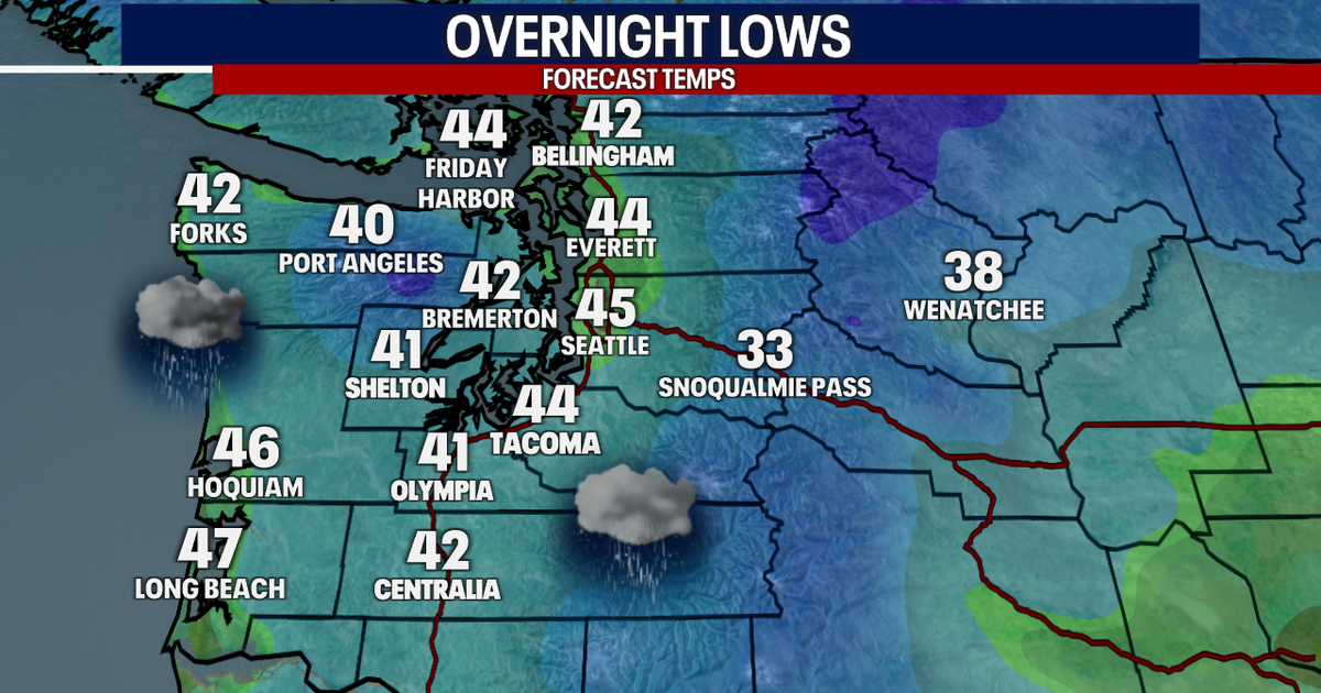 Seattle weather: Showery and cool weekend ahead | FOX 13 Seattle