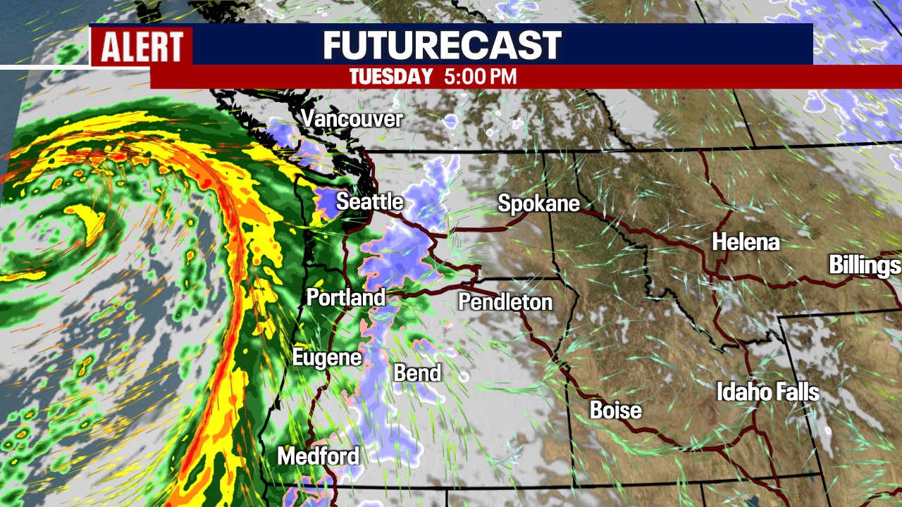 Seattle weather: 'Bomb cyclone' off WA coast to bring high winds, rain