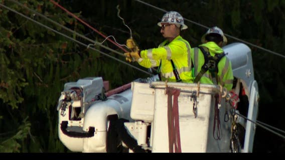 Puget Sound Energy warns incoming windstorm could cause more power outages in WA