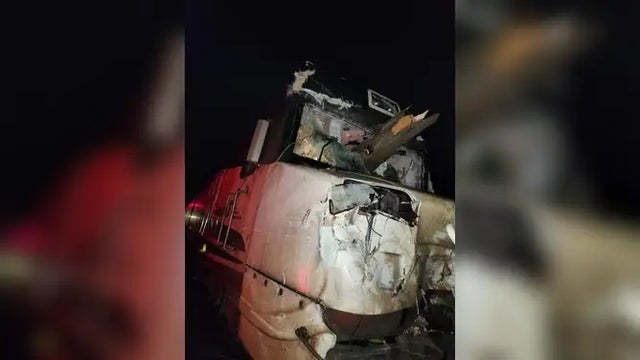 Amtrak train impaled by tree near Seattle during bomb cyclone windstorm