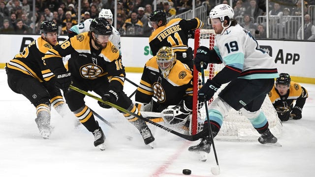 Seattle Kraken shutout for second straight game in 2-0 loss to Bruins