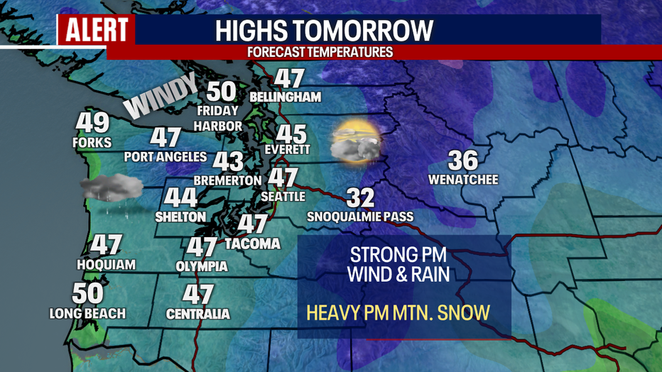 Tomorrow's Highs