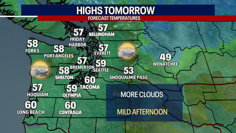 Tomorrow's Highs