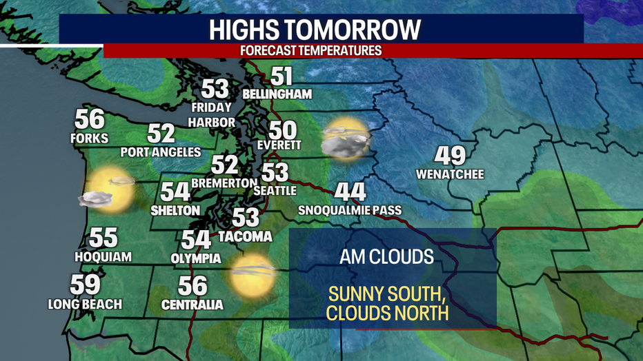 Tomorrow's Highs